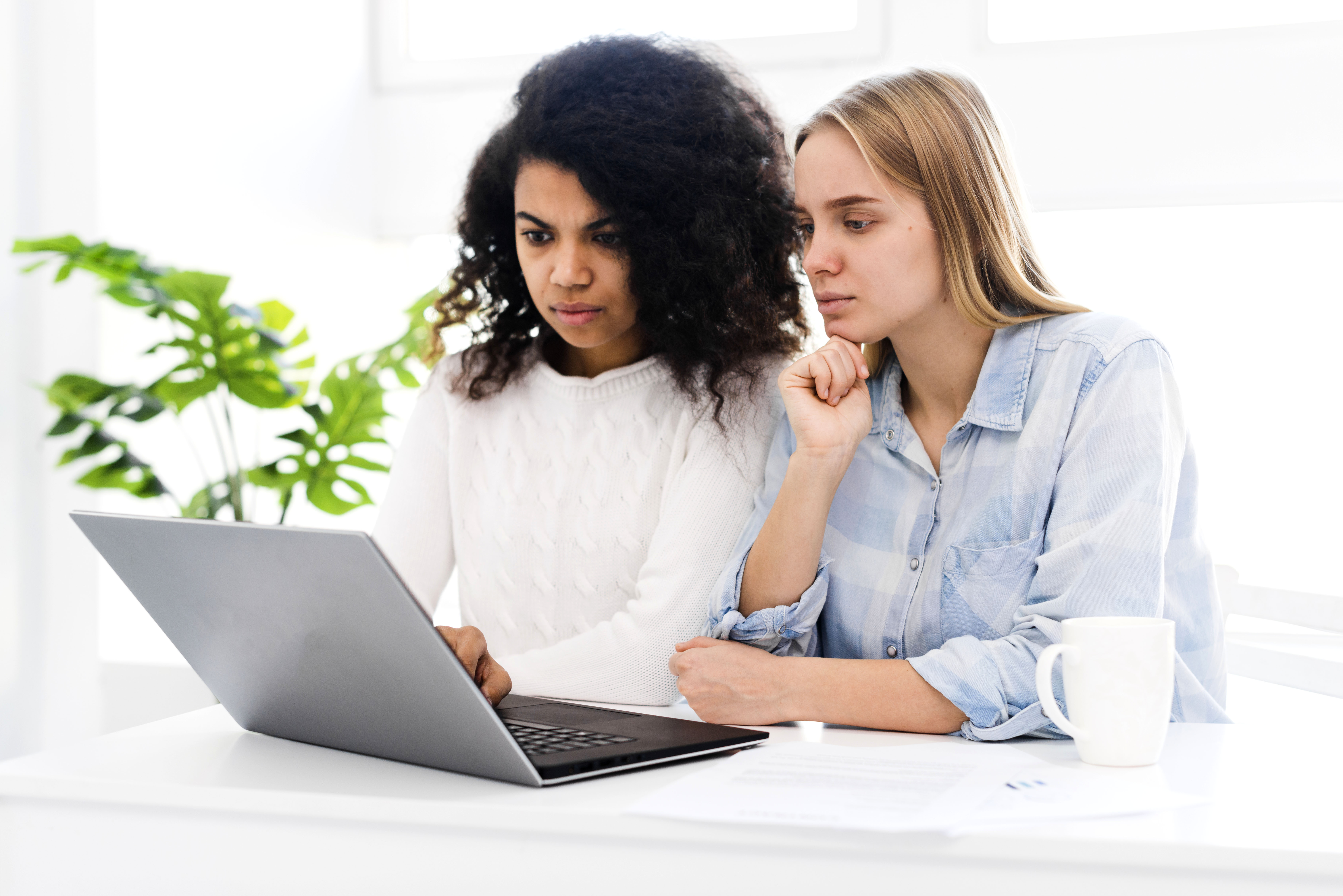 high-angle-womens-working