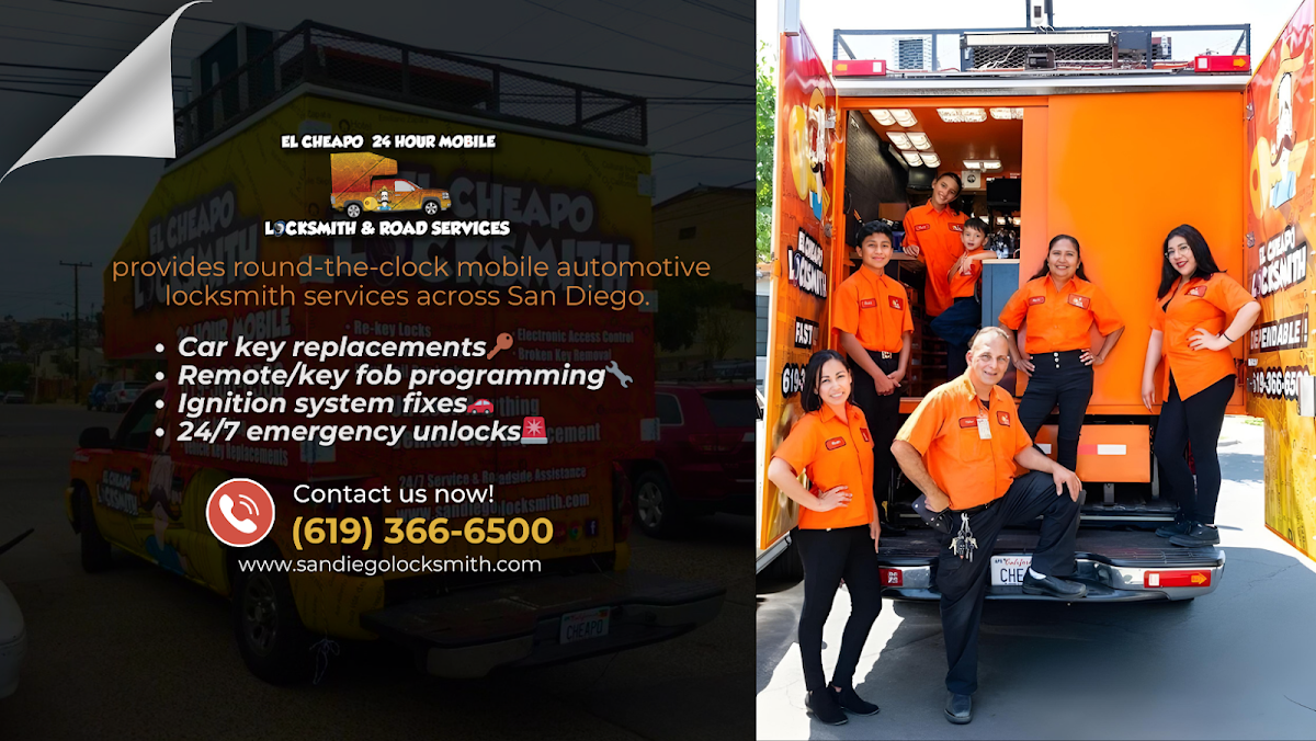 El Cheapo 24 Hour Mobile Locksmith & Road Services